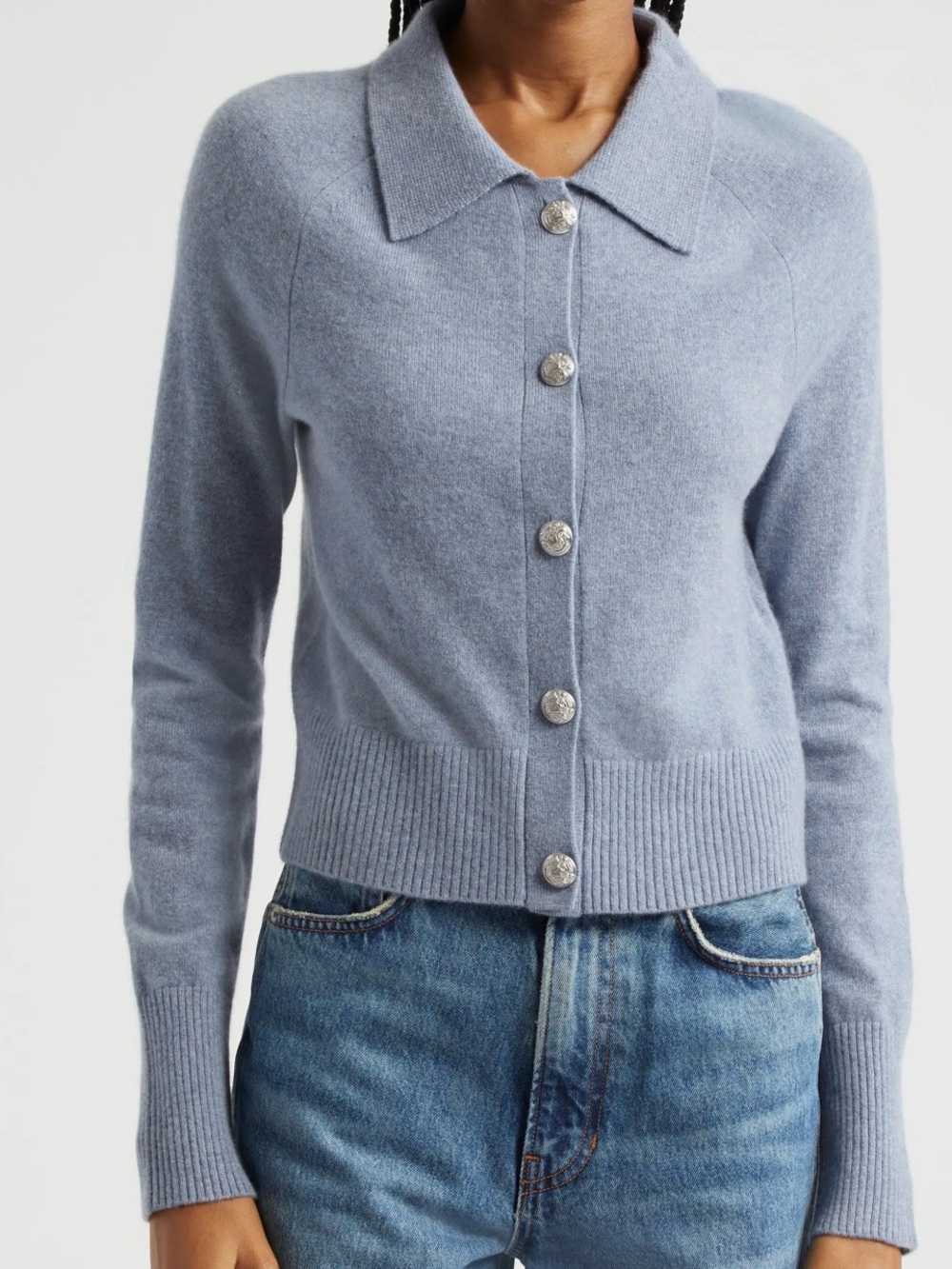 Veronica Beard 
Cheshire Crop Cashmere Cardigan